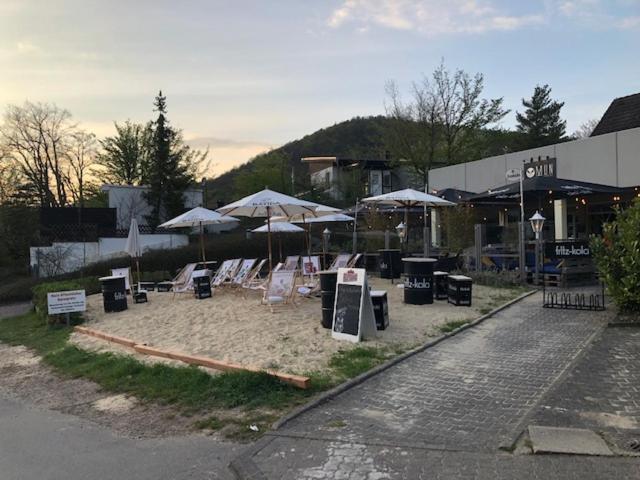 Sehr Schoene Ufernahe Ebenerdige Ferienwohnung Pura Vida Auf Der Halbinsel Scheid Scheid  Exterior foto